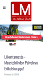 Mobile Screenshot of liikuntamesta.fi